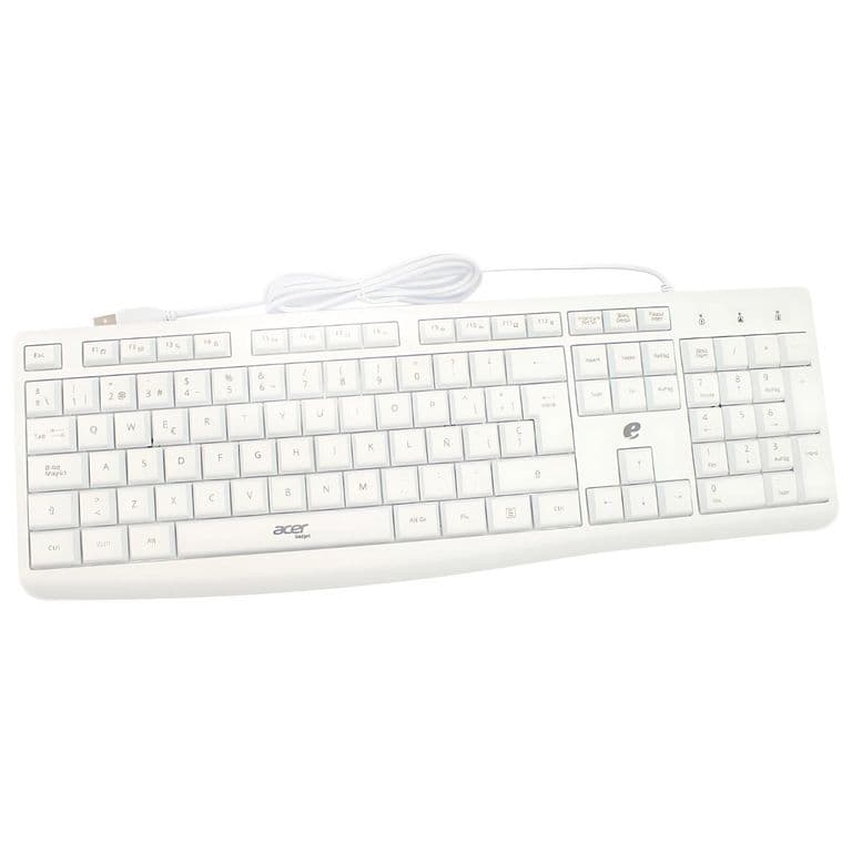 KIT TECLADO + MOUSE USB EAK040 BLANCO - SC