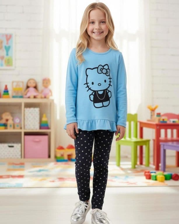 Conjunto Nina Turquesa 6