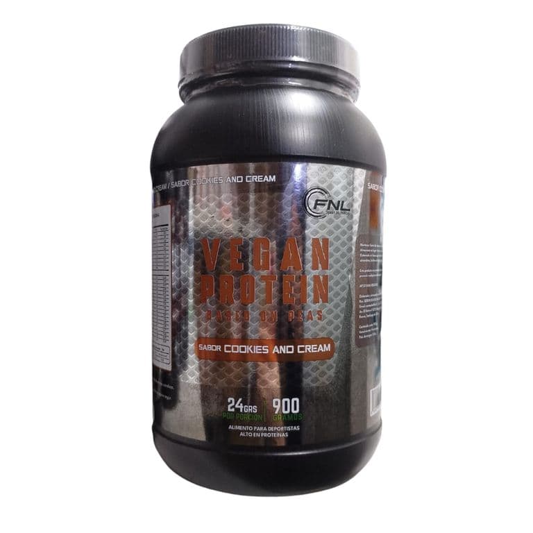 Vegan Protein Sport Cookies And Cream 900 Gramos - 30 Porciones