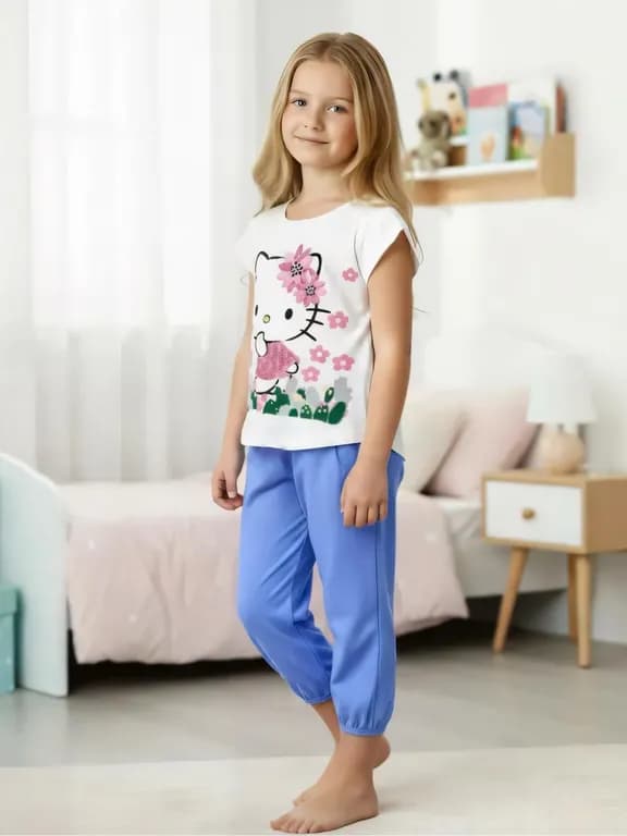Pijama Nina Blanco 3