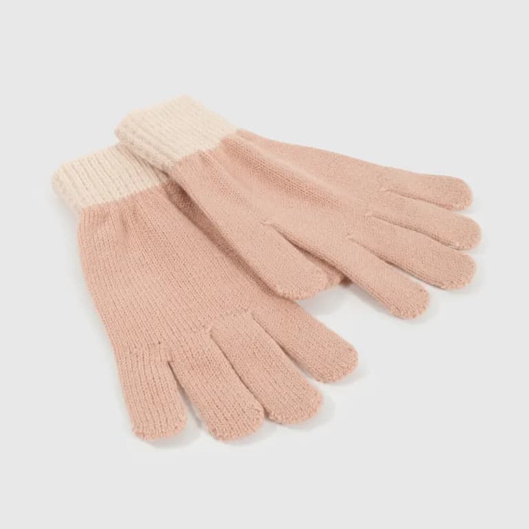 Guantes para Nina Rosado Rosa 7-8 ANOS