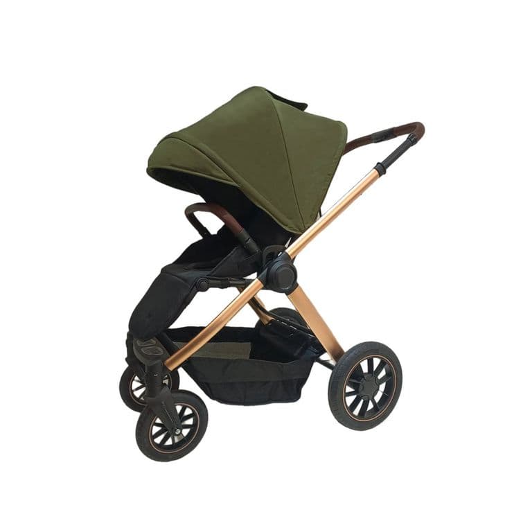 Coche de bebe Asiento Reversible Verde Gold
