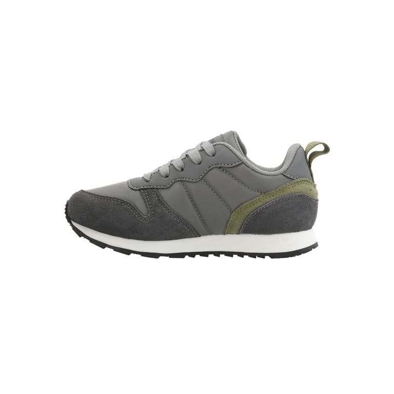 Zapatilla Cuero Janet-K Nino Gris Gris 30