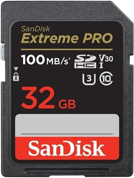 Memoria Sd Extreme Pro 32gb 100mbs U3 V30 4k Uhd
