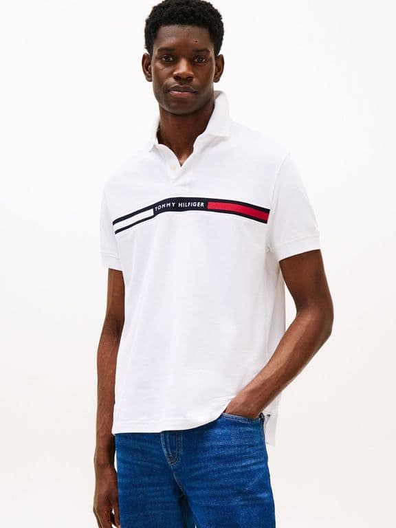 Polo Chest Insert Logo Blanco Blanco XS