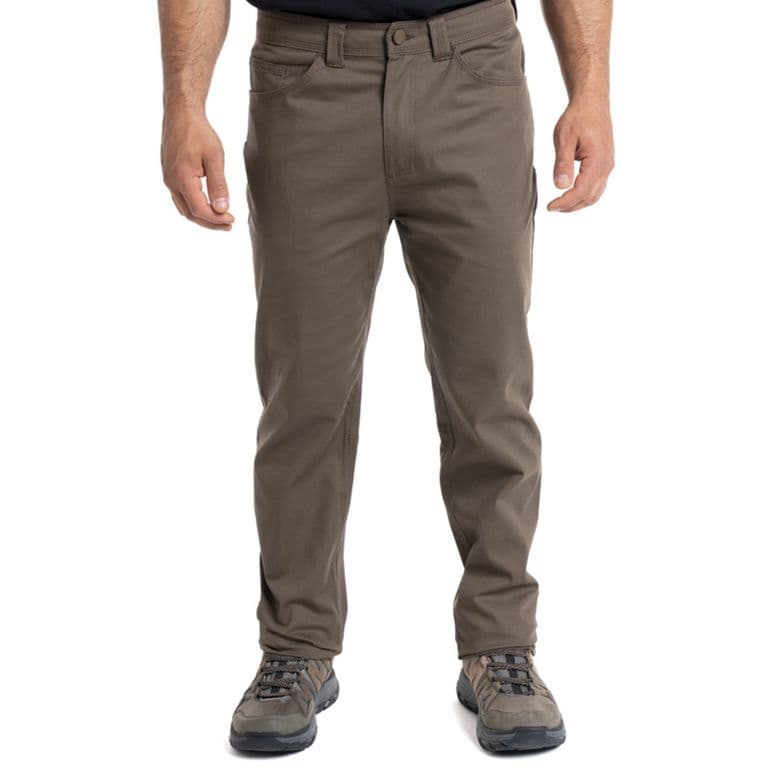 Pantalon Hombre Calafate Marron Algodon Outdoor Cafe Claro L