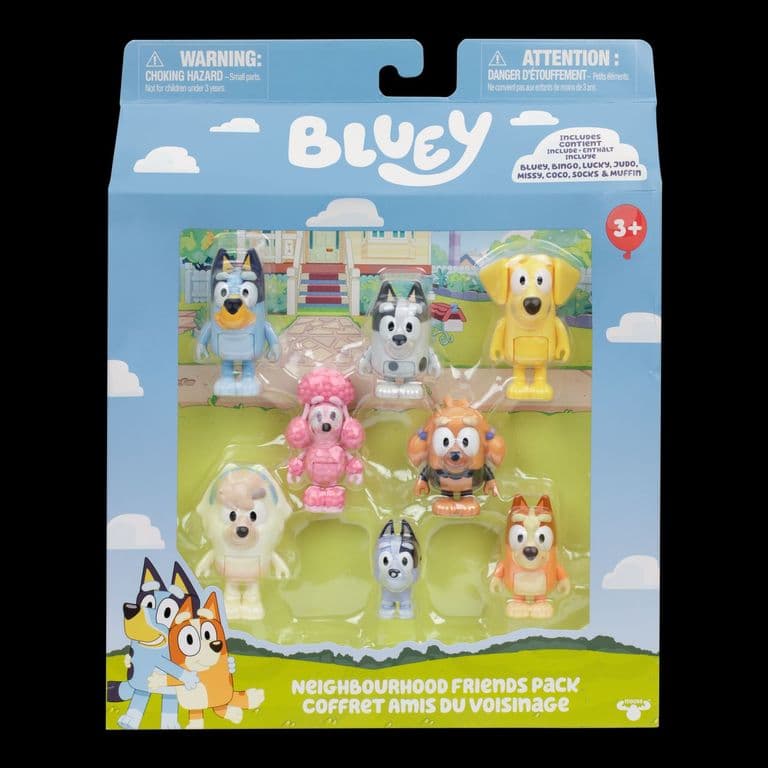 Pack 8 Figuras Articuladas Amigos Del Vecindario