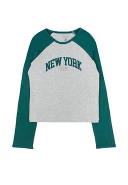 Polera Junior Nina Academy Gris Gris 8