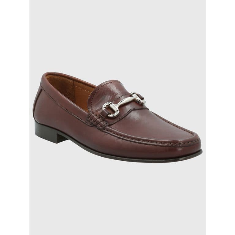 Mocasin Cuero Hombre Spello Cafe Oscuro Cafe Oscuro 40