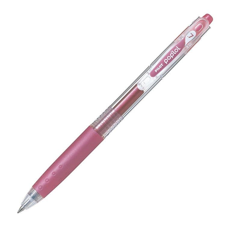 Lapiz Gel Pop lol Rosado Metalico 0.7 mm. 12 Ud