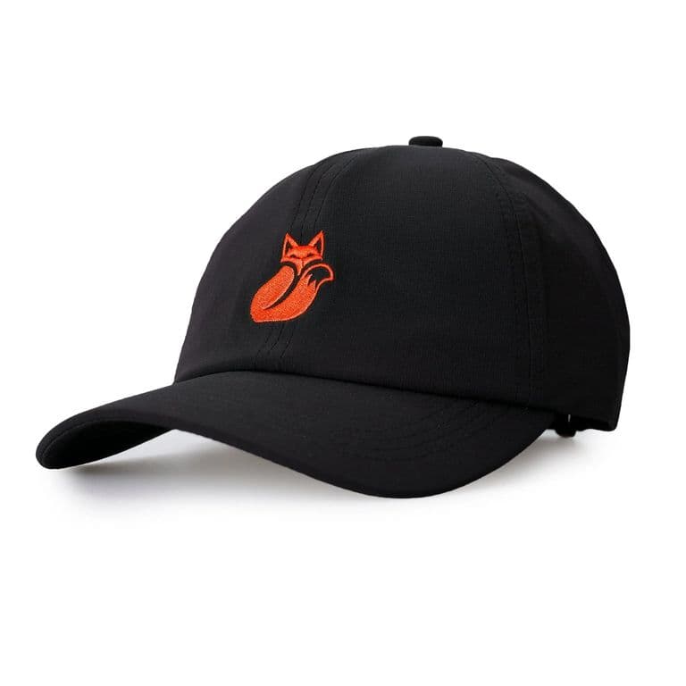 Gorro Sport Pro Fox Lehinde Negro Naranjo Tenis Padel Negro L/XL