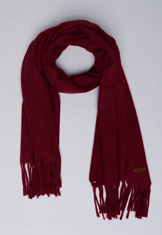 Bufanda Basica Fr Rojo Rojo TALLA UNICA
