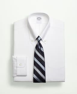 Camisa Cotton Pinpoint Slim Non-Iron Down Blanco Blanco 18-36