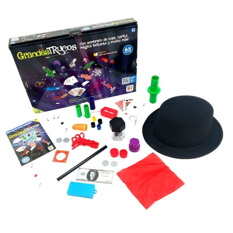 Juego de Magia Grandes Trucos Set 2 (65 Accesorios) -