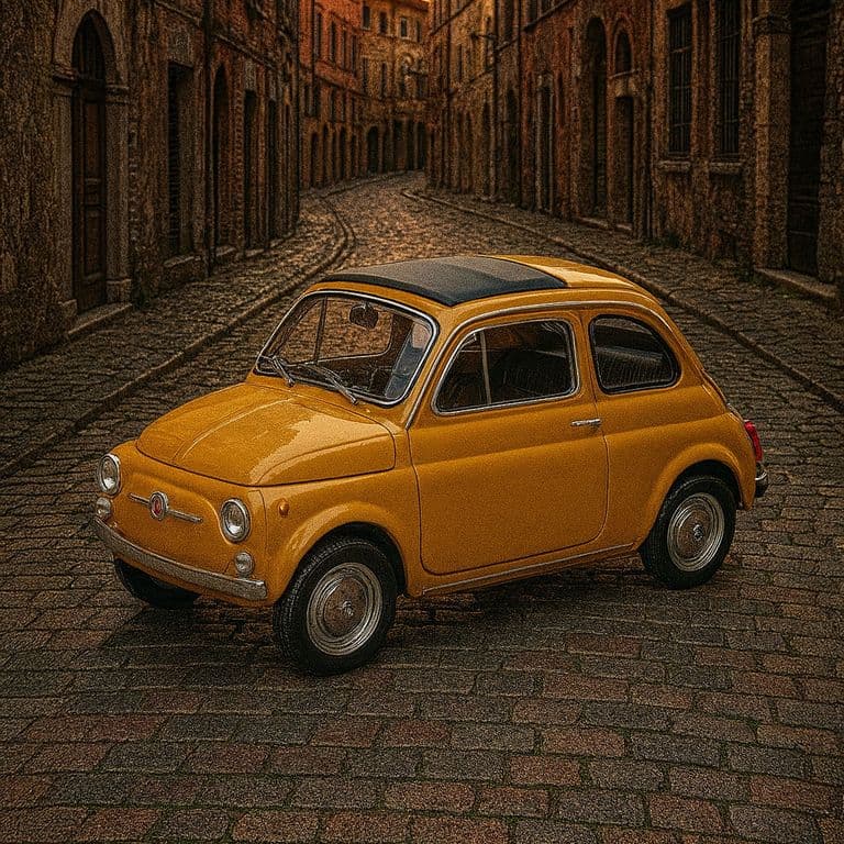 Auto Fiat 500 Nuova S Escala 1:43 -