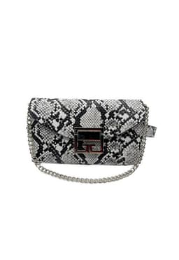 Cartera de fiesta Ecocuero Negro CRS87 Negro TALLA UNICA