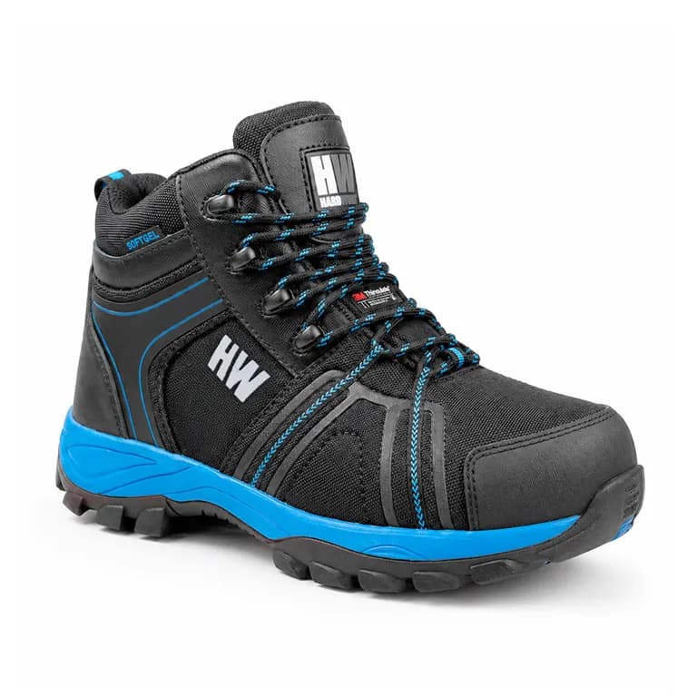 Calzado de Seguridad HW Bering Low Classic Negro 34