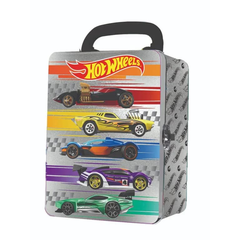 Caja metalica coleccion para 18 autos - A