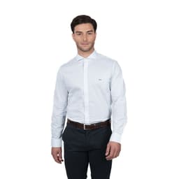 Camisa Tribeca Estampada Comfort Fit Celeste XL