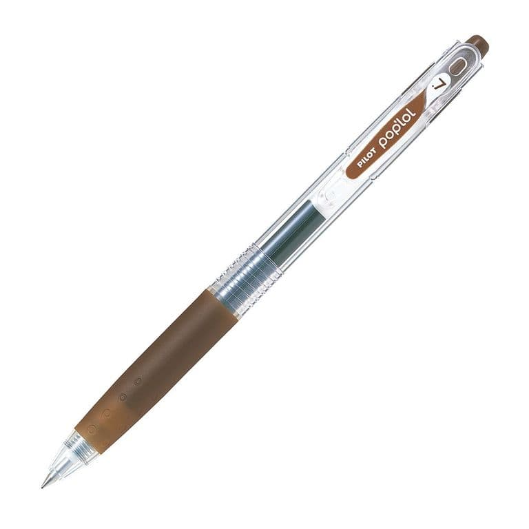 Lapiz Gel Pop lol Cafe Oscuro 0.7 mm. 12 Ud