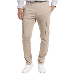 Pantalon Cargo Zafra Algodon Hombre Beige 50