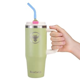 Vaso Termico Mug Termo 1000ml Tapa 2 en 1 Verde
