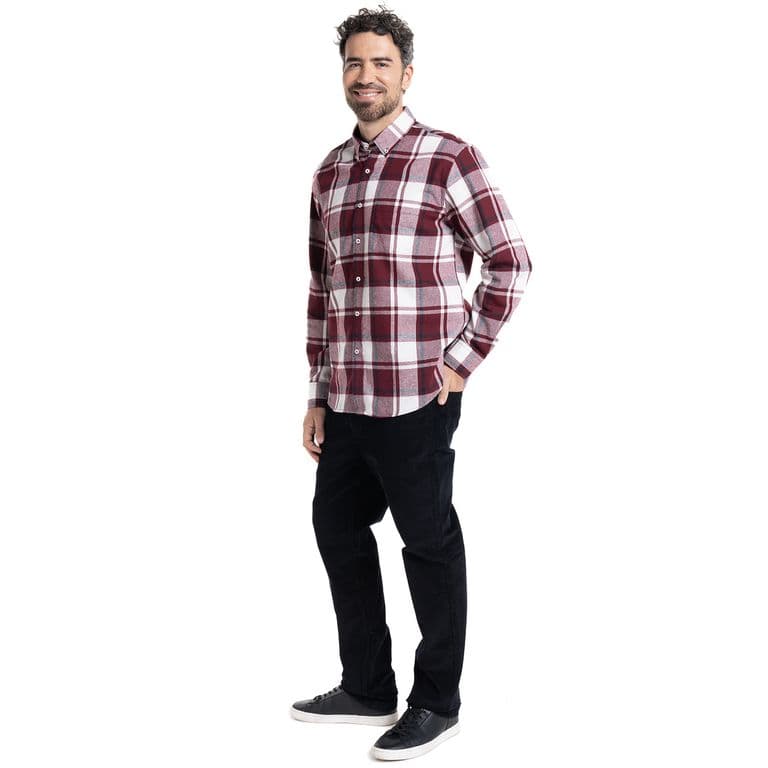 CAMISA VILLELA ESCOCESA Rojo XL