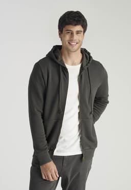 Poleron Cactus Casual Negro Negro XL