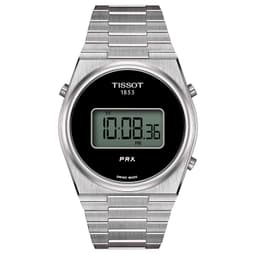 Reloj PRX Digital 40mm Black Plateado TALLA UNICA