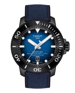 Reloj Seastar 2000 Professional Tela Azul Azul TALLA UNICA