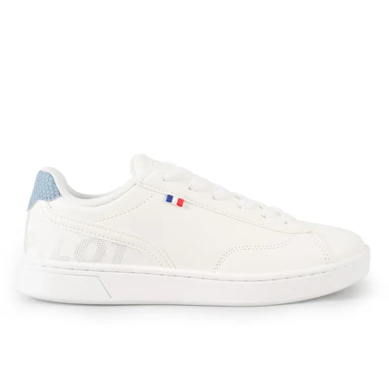 Zapatilla Casual Urbana Mujer Blanco Azul Michelin Ps14 Blanco 37