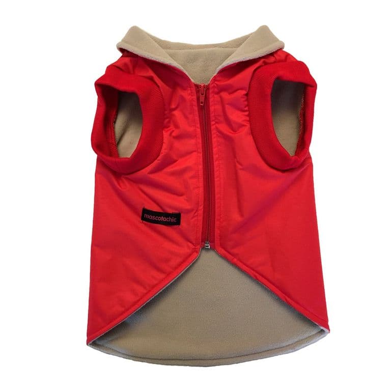 Capa Impermeable Rojo talla M
