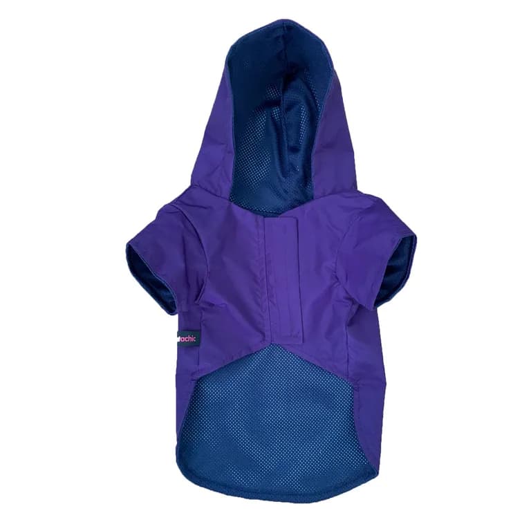 Impermeable Morado talla M