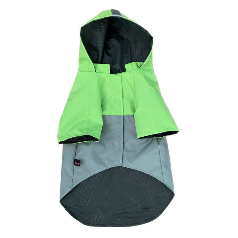 Impermeable Gris Verde talla S