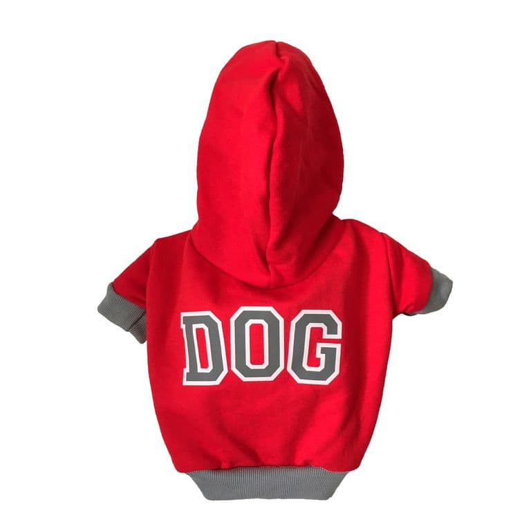 Poleron Dog Rojo talla XL