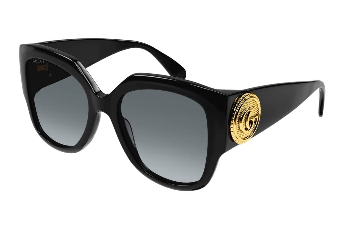 Lentes de Sol Negro Degradados Negro M