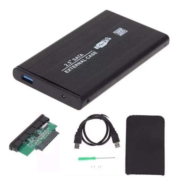 Cofre Case Disco Duro Usb 3.0 Metalico 2.5 (ssd O Hdd)