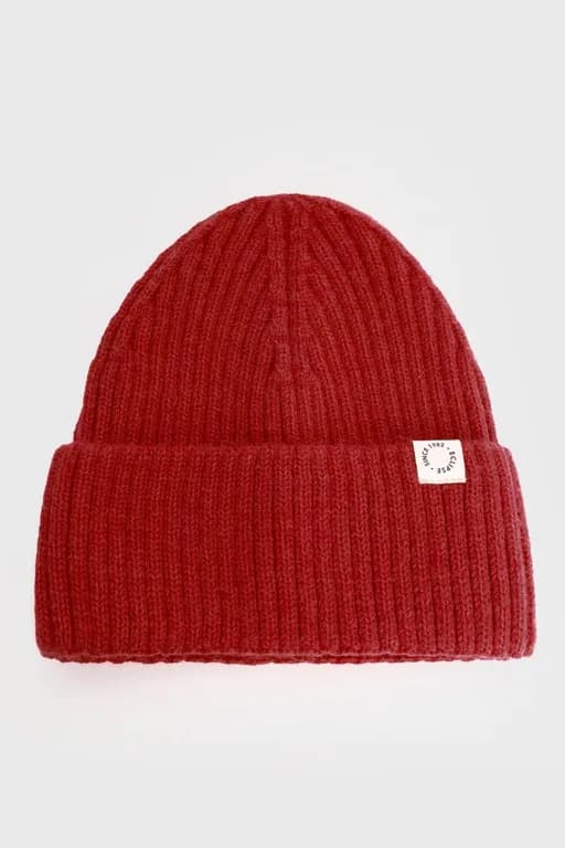 Beanie Acanalado Fran Rojo TALLA UNICA