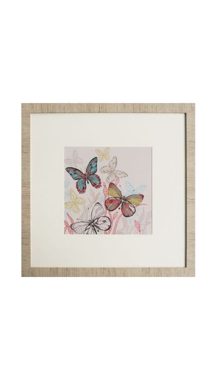 Cuadro de mariposas 50x50