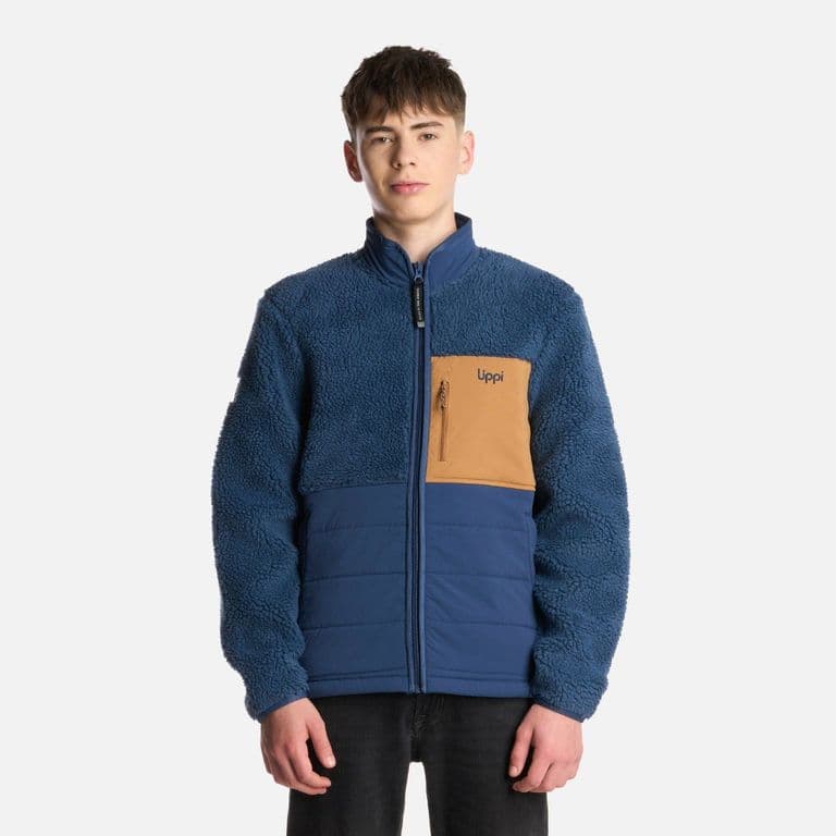 Polar Teen Boy Glaciar Sherpa-pro Jacket Azul Azul 12