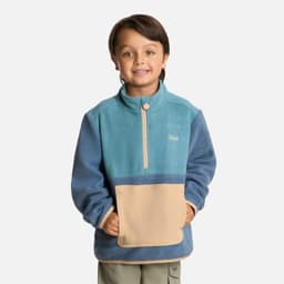 Polar Nino Forest 14 Zip Sweatshirt Azul Piedra Azul 9-10 ANOS