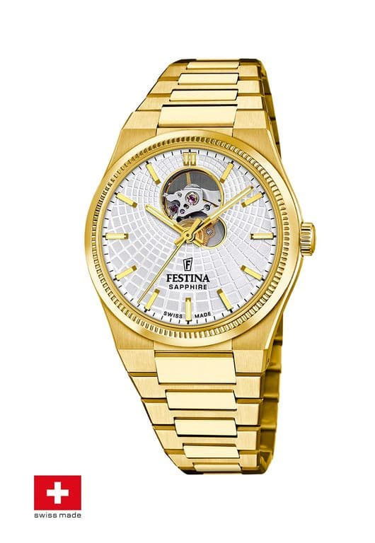 Reloj F20062/1 Plata Hombre Automatico Plateado TALLA UNICA
