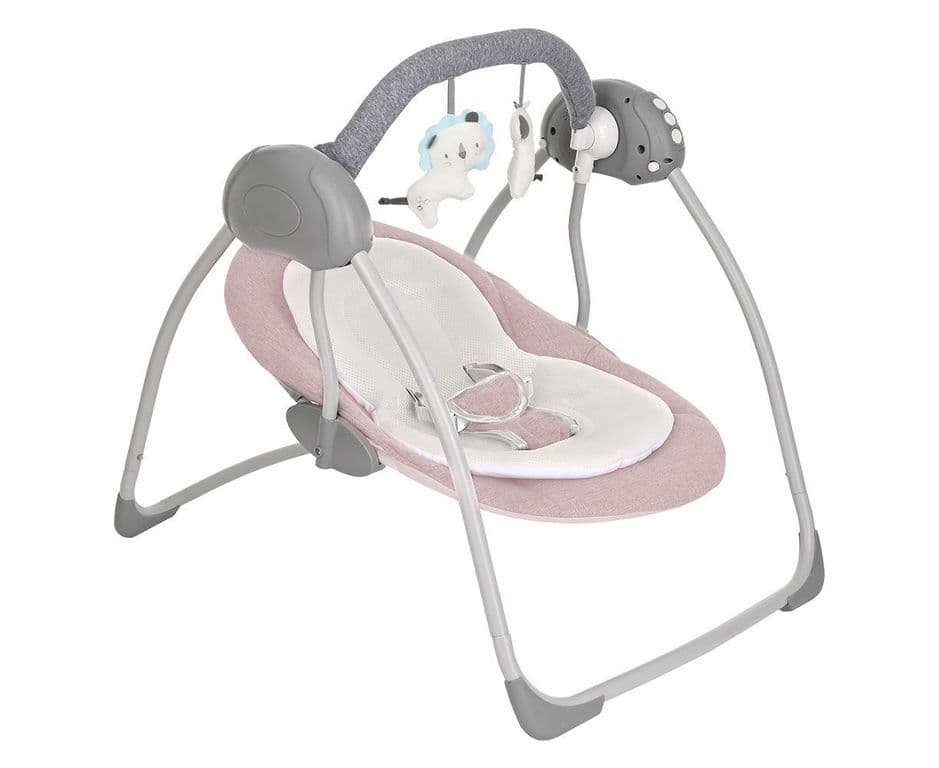 Silla Nido Columpio Electronica Swing Rosado