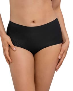 Calzon tipo Boxer efecto Invisible Tiro Alto 092064 Negro M