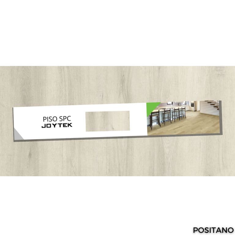Piso Vinilico SPC 5 mm Positano 123x18 cm 225 m2 1 Caja 10 Uni