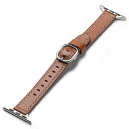 Correa Para Apple Watch 38 40 41 42mm Cuero Cafe