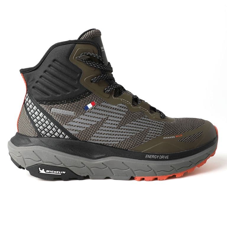 Botin Zapatilla Impermeable Hombre Caqui Michelin Aw06 Ocre 46