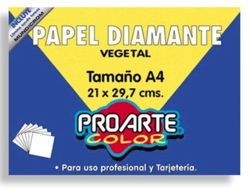 Carpeta Papel Diamante Vegetal A4