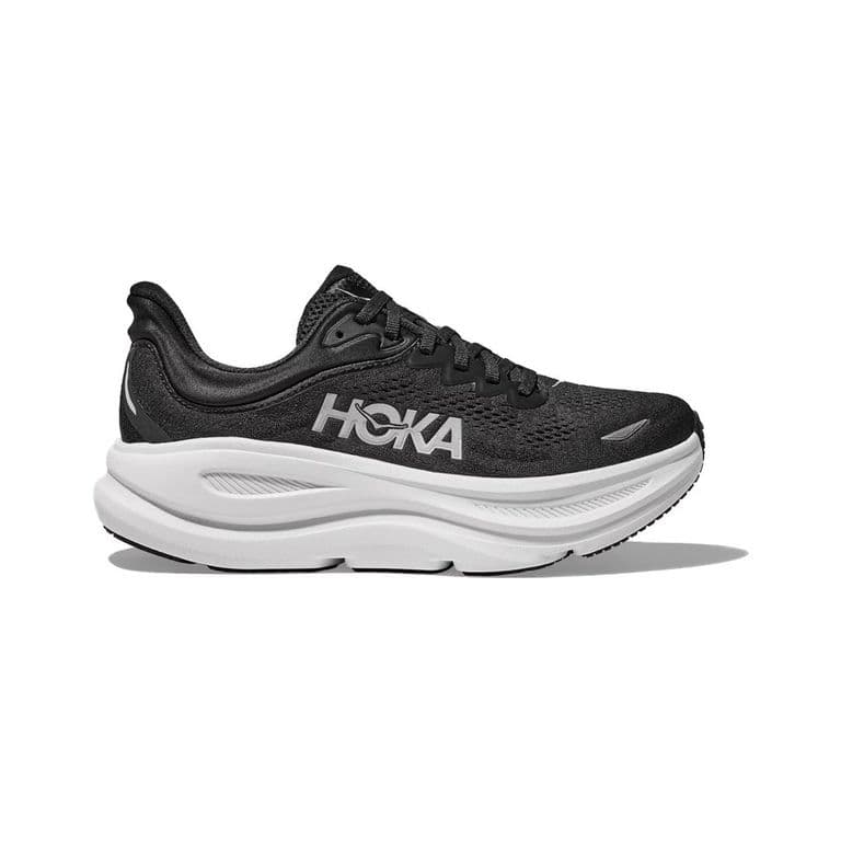 Zapatillas Mujer Running Bondi 9 Black/White Negro 35