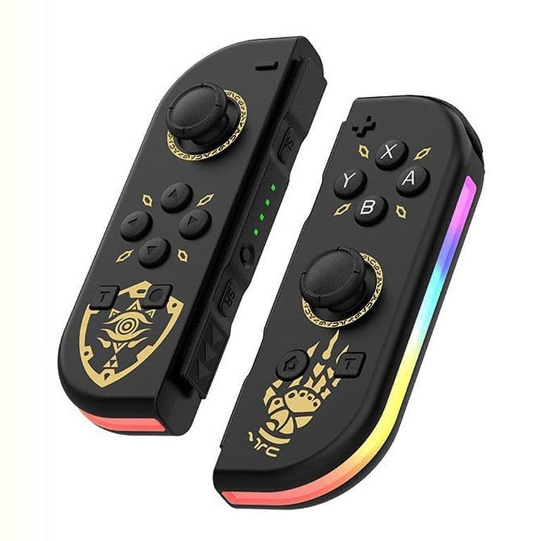 JOY-2 controladores inalambricos RGB para Nintendo Switch Joypad LR